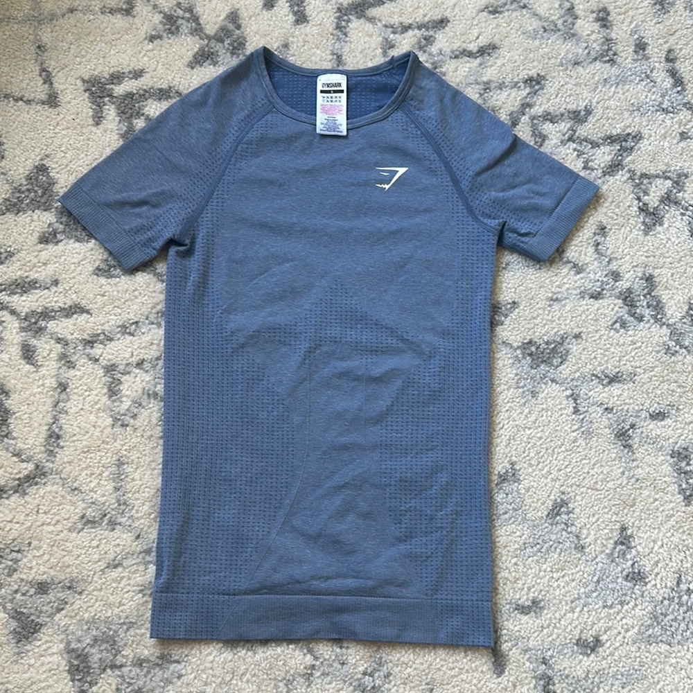 Gymshark Slate Blue Performance Tee